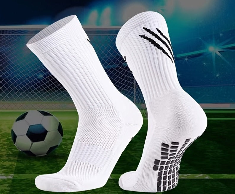 3/6 Paar mittelhohe Fußballsocken