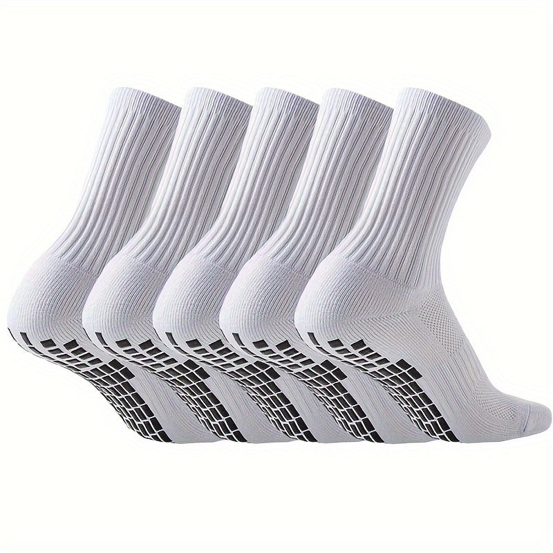 5 Paar mittelhohe Fußballsocken (MIX)